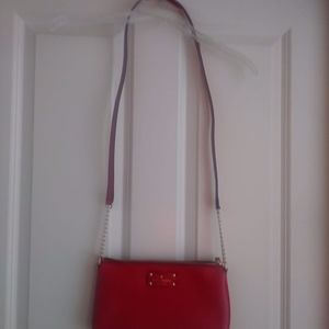 NWOT Kate Spade Red Leather Purse